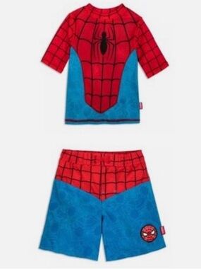 Disney Spider-Man Red and Blue Kids Swim Set